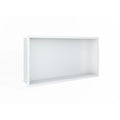 Looox Box met flens 600 mm wit
