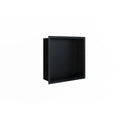 Looox Box met flens 300 mm zwart