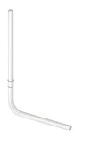 DELABIE Tube de chasse PVC encastré / TC coudé Ø32