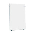 DELABIE Miroir de toilette rectangulaire 420x600 épaisseur 6 mm