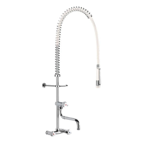 MELANGEUR DE CUISINE DELABIE 3/4 M modele mural bec telescopique 250-350 mm - douchette + flexible