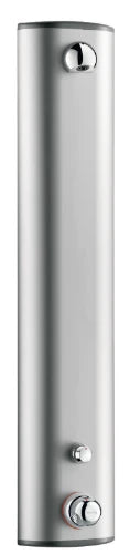 PANNEAU DE DOUCHE DELABIE PREMIX aluminium avec thermostat - alimentation cachée