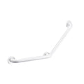 DELABIE Barre à 135° Basic Ø32 400x400 3 points fix. Époxy blanc