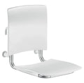SIEGE MONTEE DOUCHE 420 - 590 o 510 ! CM 32 MM satiné rvs amovible à suspendre, grand confort