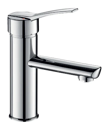 MELANGEUR DE LAVABO MONO-COMMANDE DELABIE SECURITHERM chromé bec fixe/eq.pression avec manette 102 mm/cart.diam 40/sans vidage/3lmin