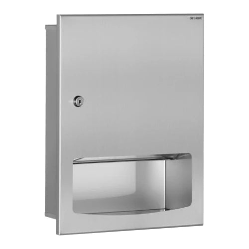 DELABIE Distri. essuie-mains encastré Inox 304 satiné(ex-0013120000)