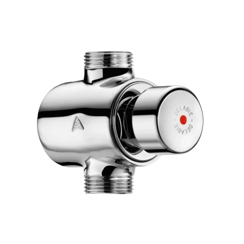 ROBINET TUB DE DOUCHE DELABIE TEMPOSTOP 3/4 M X 3/4 M fermeture automatique - debit reglable
