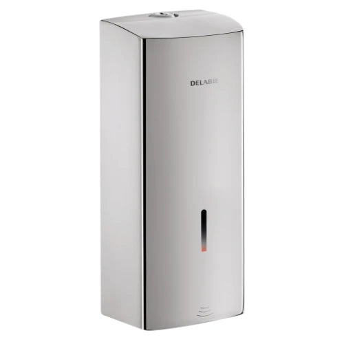 DELABIE Distri. électronique de savon liquide 1L Inox 304 poli sat.