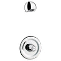 DELABIE Kit TEMPOMIX douche M1/2" mit. encastré ros. Ø195 + ROUND