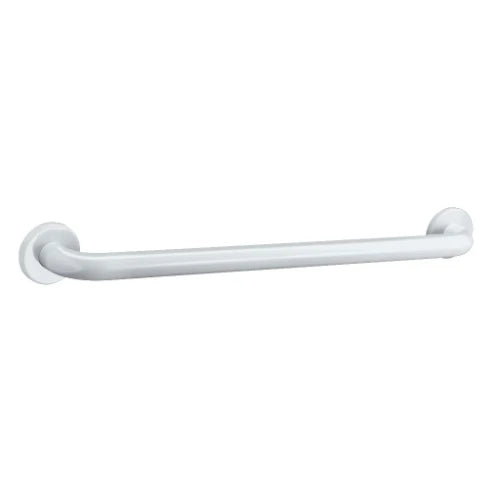 POIGNEE DELABIE 600 - 32 blanc série basic éco barre de relèvement fixe inox epoxy blanc