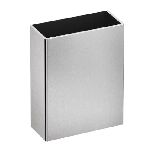 DELABIE afvalbak zonder deksel 25 liter gesatineerd 155x355x460 mm mat rvs