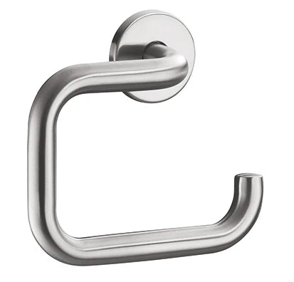 PORTE PAPIER DELABIE 175 - 130 ! 20 MM satine inox forme U fixations invisibles