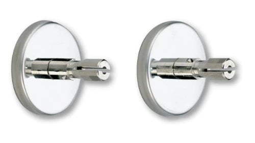 ROSACE PAIRE DELABIE 16 MM inox invisible confirmations