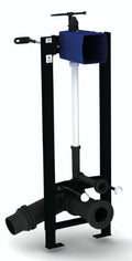 DELABIE TEMPOFIX 3 bâti WC TEMPOMATIC 230/6V Ø90 fix murales kit1/2