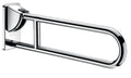 Delabie 650 barre de maintien relevable - 180 o 32 inox poli inox 304 brillant poli -fixations invisibles
