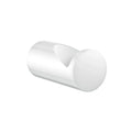 DELABIE Patère crochet Inox époxy blanc