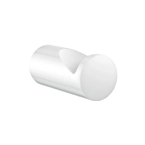 DELABIE Patère crochet Inox époxy blanc