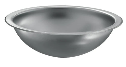 Delabie Hemi lavabo encastré rond 385 mm - RVS 304 brillant - sans trou de robinet - sans trop-plein