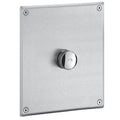 DELABIE TEMPOFLUX WC M3/4" rob. enc/plaq. Inox 220x170 tempo ~7sec
