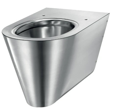 Delabie S21 S toilette suspendue - Inox mat - B360xD535 mm - fixation visible