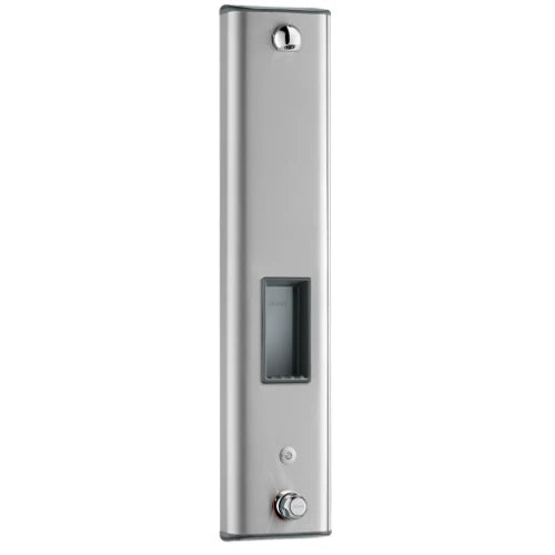 DELABIE SECURITHERM colonne de douche therm 230/6V Inox alimentation cachée + porte-savon