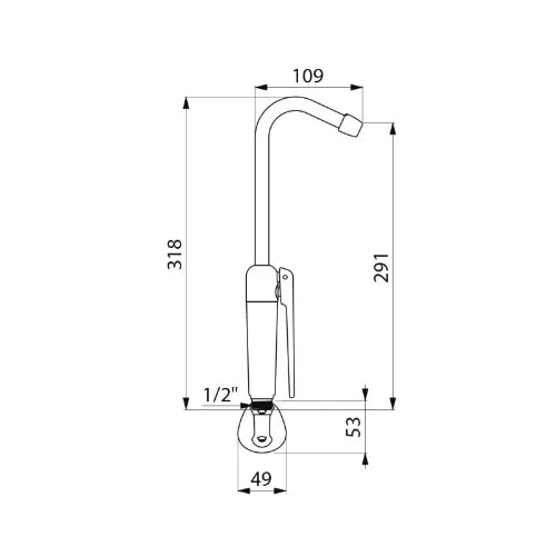 DIFFUSEUR DELABIE 1/2 hygiena .