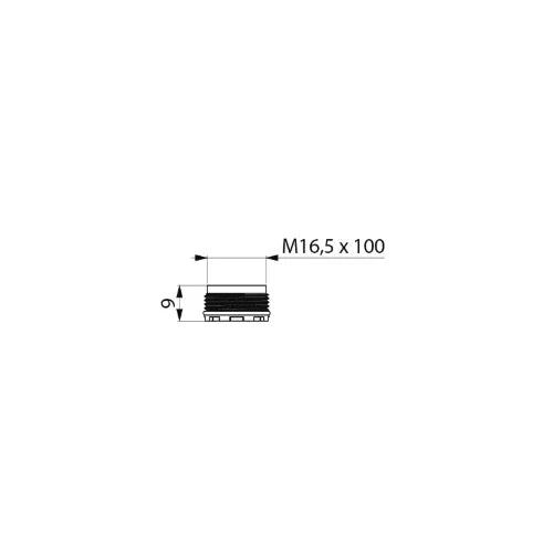 DELABIE 2 x Brise-jets M16,5/100