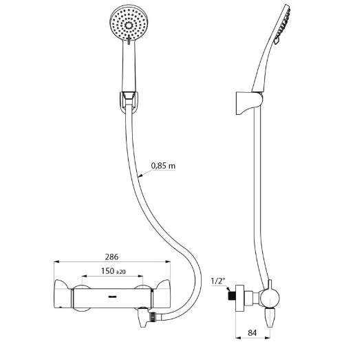 DELABIE Ensemble dche autovid. mit. therm. Securit. H9741S,racc. std