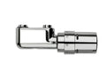 Vasco set de vanne équerre 1/2 - chromé - avec tête thermostatique