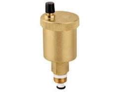 Caleffi Minical purgeur automatique 3/8 M - chromé - avec clapet d'isolement