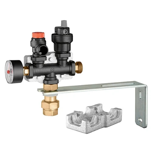 Caleffi 305 console pour vase d'expansion avec pièces détachées synthétiques 3/4