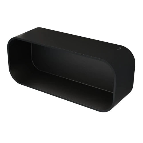 Geesa Frame panier de douche multiBasket - tablette noir - chromé