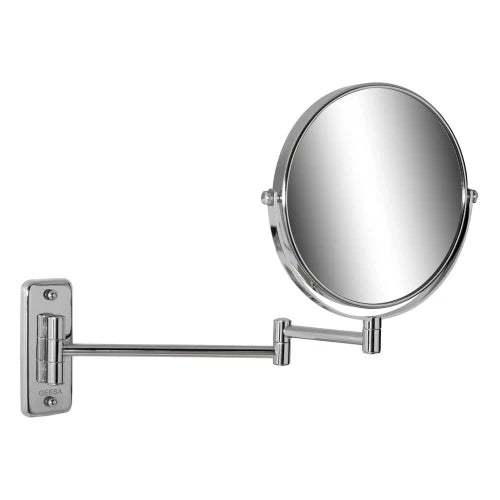 Geesa Mirror miroir 200 mm - sans éclairage 5x agrandissant et normal - 2 bras