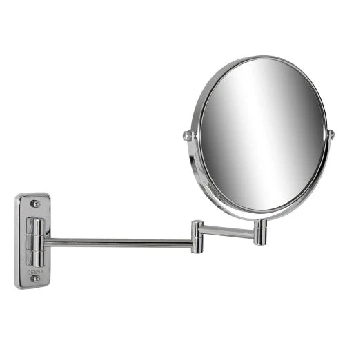 Geesa Mirror miroir de rasage 200 mm chromé pivotable sans éclairage-3x agrandissant