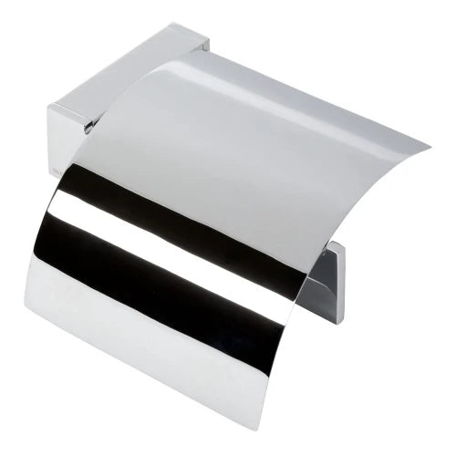 Geesa Modern Art porte-rouleau chromé avec couvercle