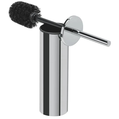 Geesa Nemox toilet brosse noire brosse - chromé