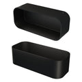Geesa Frame panier de douche multiBasket - tablette noir - chromé