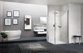 Novellini Young 2 G porte de douche pivotante 900 x 2000 mm - chromé mat - transparent à combiner avec paroi fixe