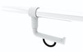 Normbau Nylon Care Porte-rouleau pour barre d'appui PRH 98 Nylon, montage ultérieur, Blanc 019