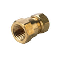 VSH bicône Eau raccord de transition droit FF 10 x 3/8 F