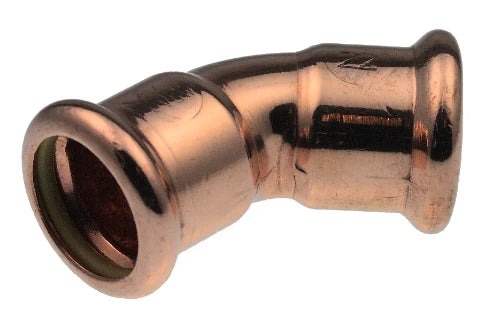 VSH Xpress Cuivre Gaz coude 45° FF 22 x 22 mm