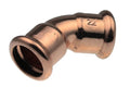 VSH Xpress Cuivre coude 45° FF 28 x 28 mm