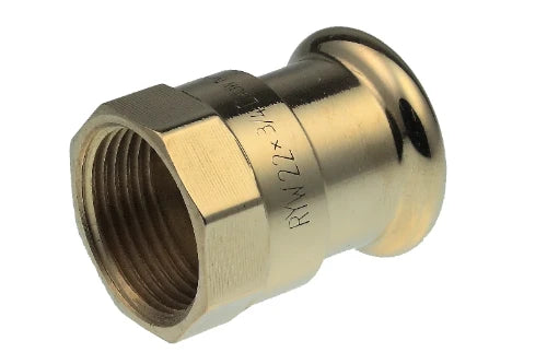 VSH Xpress koper raccord FF 28 x 3/4 F