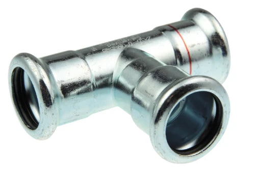 VSH Xpress acier zingué té FFF 28 x 28 x 28 mm