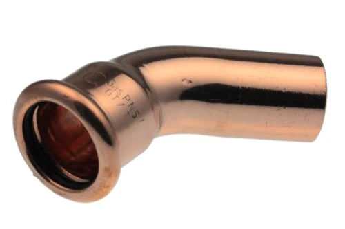 VSH Xpress Cuivre coude coulissant 45° MF 28 x 28 mm