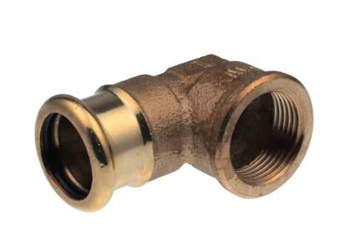 VSH Xpress Cuivre coude de transition 90° FF 28 x 4/4 F