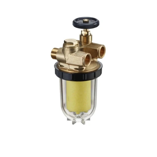 Oventrop Filtre mazout 3/8 MF élément nickelé 100-150my