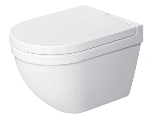 Duravit Starck 3 wc-suspendu compact - blanc - B360xD485 mm - fixations invisibles