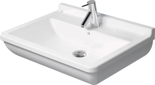 Duravit Starck 3 lavabo 650 x 480 mm - blanc - avec trou de robinet - avec trop-plein