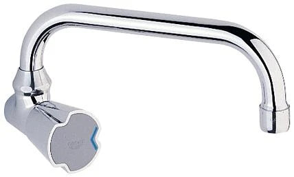 Grohe bec d'écoulement 3/4 forme-U chromé avec mousseur, orientable, saillie 200 mm